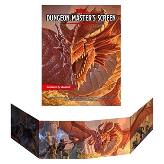 Pre-Owned D&D Dungeon Master's Screen (D&D Accessory), 9780786965632, 0786965630, Hardcover, 5th Edition edition