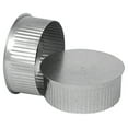 thumbnail image 2 of Imperial GV0734 Round End Cap, 5 in Connection, Galvanized, 2 of 2