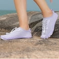 thumbnail image 2 of Purple Womens Breathable Athletic Quick Dry Water Shoes Outdoor Aqua Socks, 2 of 9