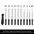 thumbnail image 3 of Kit de Herramientas de Ajuste de Carburador 10Pcs Destornillador de Ajuste de Carburador Tornillo Común Carburador de 2 Ciclos Destornillador Peque?o con Estuche Protector Ecomeon no, 3 of 6