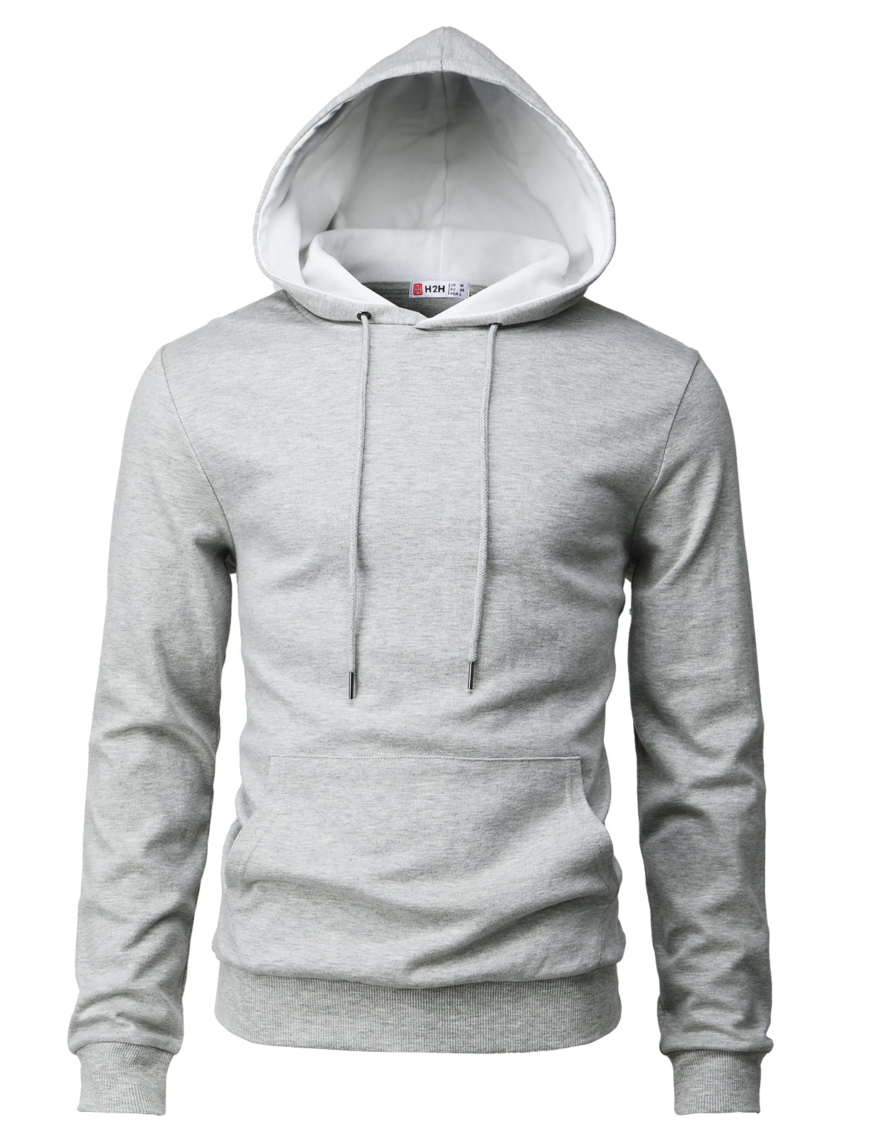 H2h Men's Casual Slim Fit Hoodie