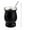 Black, variant on Queroig Yerba Mate Cup Set Double Wall Stainless Steel Gourd Shape Cup with Bombilla Teacup Cleaning Brush Antioxidant Rich Energy Boost Tea Kit