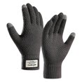 thumbnail image 2 of Jamicy Winter Touchscreen Gloves for Men Touch Screen Texting Soft Knit Outdoor Keep Warm Gloves Stretchy Gloves, 2 of 6
