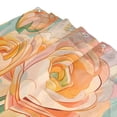 thumbnail image 3 of Yayeee Shower Curtain with Hooks 72"x72" Waterproof Fabric Bathroom Hanging Decor, Abstract Floral Art, 3 of 5