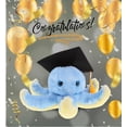 thumbnail image 5 of DolliBu Blue Octopus Graduation Plush Toy - Super Soft Graduation Stuffed Animal Dress Up with Gown & Cap with Tassel Outfit - Cute Congratulatory Graduation Gift - 9.5 Inches, 5 of 6