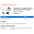 thumbnail image 2 of Timing Belt Kit - Compatible with 1998 - 2005 GS300 3.0L 6-Cylinder 1999 2000 2001 2002 2003 2004, 2 of 2