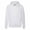 White, variant on Fruit of the Loom Adult Lightweight Hooded Sweatshirt