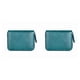 thumbnail image 3 of Sonducket monedero hombre bolsa de dinero corta mini billetera bolsillo tarjetero de bloqueo rfid gran capacidad para bolsa de negocios azul Azul 2piezas, 3 of 6