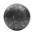 thumbnail image 5 of Steel Tongue Drum Rain Drum for Outside Garden, 6 Inch 6 Note Rain Chime, Handpan Drum with Drumsticks Gifts, Instrument Soothing Sound Steel Tongue Drum, 5 of 5