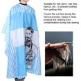 thumbnail image 1 of LHCER Hair Cutting Cape, 63.0 X 55.1in Barber Cape, For Home Use Barber, 1 of 8