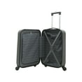 thumbnail image 4 of Travelers Club 20-inch Hard Side Spinner Rolling Carry-On - Black, 4 of 5