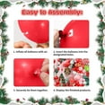thumbnail image 3 of Christmas Balloon Garland Arch Kit,Red Green Pink Balloons with Gingerbread Man Crutch Lollipop Candy Metallic Gold Balloons for Christmas Party Decorations Xmas Eve New Year Holiday Party Supplies, 3 of 6
