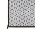 thumbnail image 2 of Minuteman International 38 x 30 Inch Harlequin Flat Fireplace Screen, Black, 2 of 5