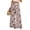 Watermelon Red, variant on Minjewel Palazzo Pants for Women Print Wide Leg - High Waist Casual Trousers Pockets Elastic, Wide Leg Pants Boho Summer Trousers, Pants for Women for Beach Daily,Beige L