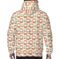 thumbnail image 7 of Naloa Train1 Men's Casual Hooded Collar Drawstring Hoodies Pullover Sweatshirts Casual Long Sleeve Shirts-3X-Large, 7 of 7