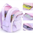 thumbnail image 5 of Nueva mochila de gran capacidad Sanrio Anime Kuromi Melody Cinnamoroll Pochacco, linda mochila escolar, bolso de hombro de estudiante de dibujos animados, regalo, 5 of 5