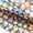 Silver, variant on Multicolor Shoelaces Round Rope Laces Replacement Bling Bling Shiny Rhinestone Glitter Decorative Accessories For Sneakers Hoodies Joggers Length 39.37In