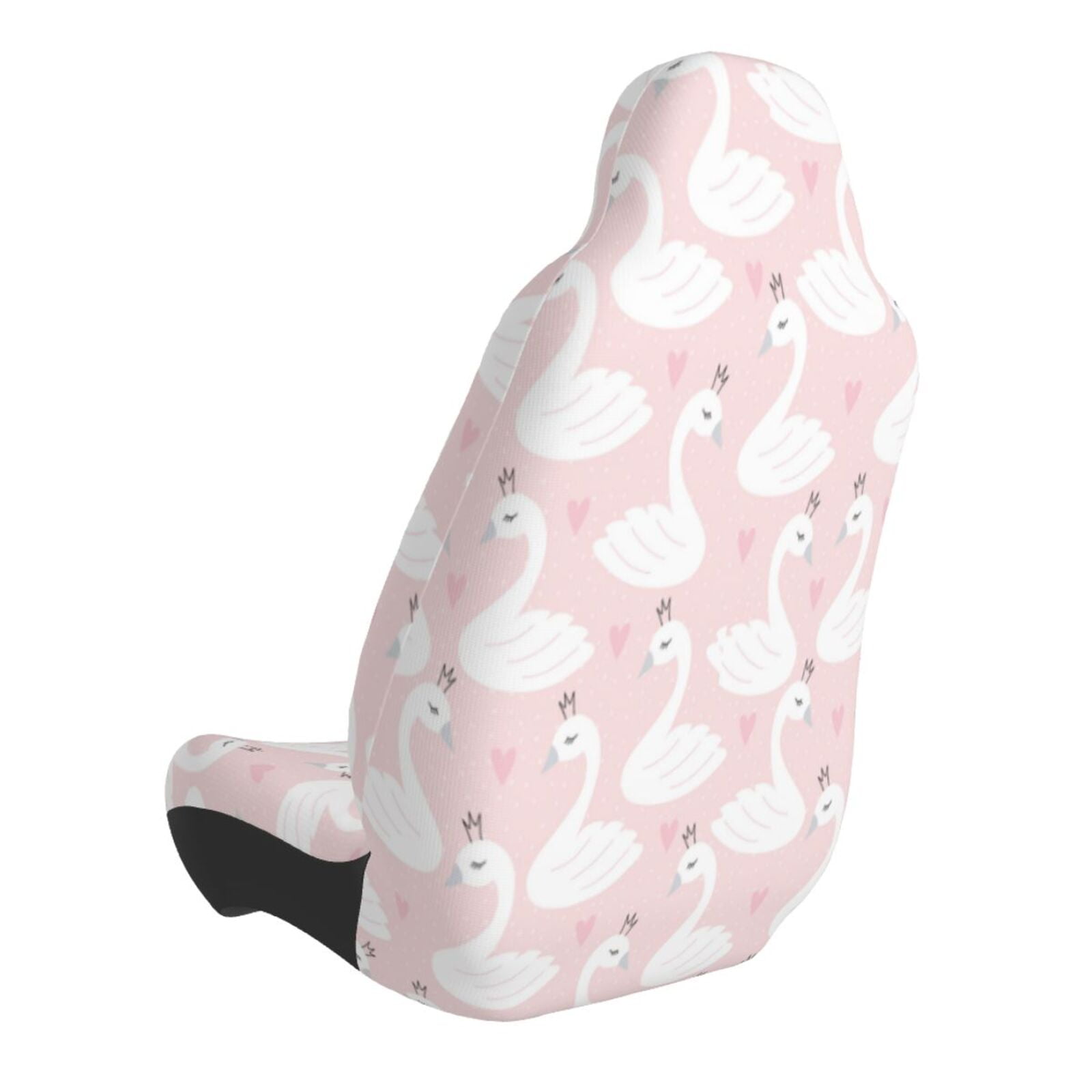 Naloa Swan1 Car Seat Covers Universal Front Seat Coves for Car Accessories ,Padded Car Covers for Automotive, SUV, Truck, and Van