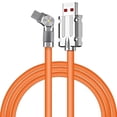 thumbnail image 4 of Cable de datos giratorio de 180° Cable de carga súper rápida de 120 W adecuado para Huawei Honor VIVOP Apple, 4 of 5