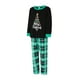thumbnail image 3 of Conjunto de pijama navideño a juego para toda la familia Fiomva, pijama navideño de Papá Noel para parejas y niños., 3 of 8