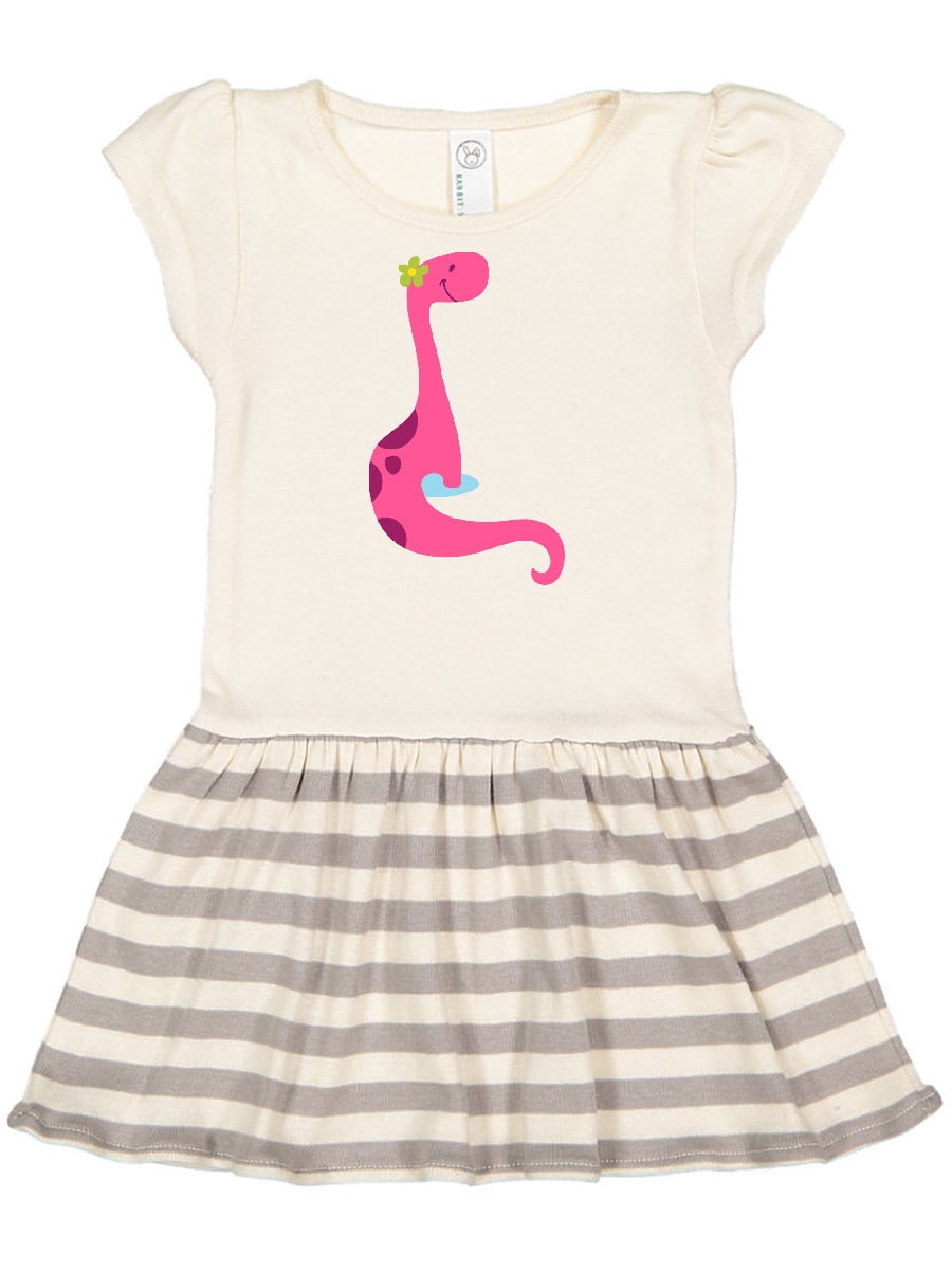 pink dinosaur dress