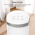 thumbnail image 6 of 42 Inch Tower Fan for Bedroom,90°Oscillating Tower Fan with Remote Control,LED Display Standing Floor Fan that Blow Cold Air for Indoors with 6 Speeds,4 Modes and 24-Hour Timer - White, 6 of 9