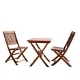 thumbnail image 1 of Vifah Ensemble Bistro Pliant 3 Pcs avec Chaises Pliantes, 1 of 5
