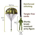 thumbnail image 3 of Parachute Toys Nutty Toys Army para niños sin enredos de más de 3 años, 3 of 7