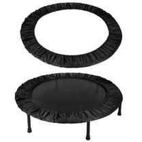 Uxcell Trampolines Spring Cover, Round Small Replacement Cover 8 Holes for Indoor Home Fitness 48 Inch & Black