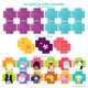 thumbnail image 4 of Manta Craft Kit Fashion Angels Squishmallows sin coser con 30 cuadrados, 4 of 5