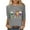 Gray, variant on xixinqiwan Mardi Gras Tops for Women,Womens Mardi Gras Carnival Crew Neck Casual Tshirts New Orleans Parade Custume Tops