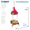 thumbnail image 2 of Bird Toy PH Prevue Hendryx Forage & Engage Tropical teasers, 2 of 7