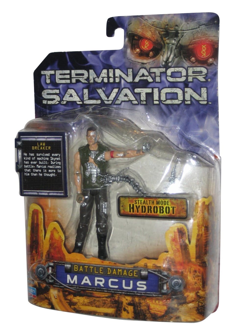 3.75" TERMINATOR SALVATION Marcus Playmates 2009 Action Figure toy gift 