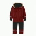 thumbnail image 5 of UAYOTSE Snowsuit Children's Unisex Ski Suit Thickened Warm Ski Overall Winter Warm Ski Suits with Hood Snow Overall Windproof,Sizes 18-24 Months, 5 of 7