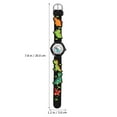 thumbnail image 2 of 2 relojes para niños con dibujos de dinosaurios en 3D, relojes de cuarzo para niños y niñas., 2 of 7