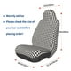 thumbnail image 3 of Balery Houndstooth Black And White Funda de Asiento para Auto con Diseño - Cubierta Frontal Suave y Transpirable con Protector Antideslizante- 1 Unidad, 3 of 5