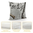 thumbnail image 4 of Qinduosi Reserved for The Dog Pillow Covers Inch,Dog Pillow Case,Dog Owner Gifts for Women,Decorative Dog Bone Pillowcase for Home Sofa Bedroom Living, 4 of 5
