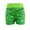 Green, variant on FAOWME Slim Fit Stretch Sequin Shorts For Boys Girls Hot Pink 6-9years
