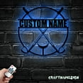 thumbnail image 3 of Craftnamesign Custom Golfing Metal Sign LED Light, Golfer Gifts, Golfing Sign, Golfing Wall Decor, 3 of 5