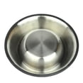 thumbnail image 1 of Cuenco de acero inoxidable para perros con base de goma para perros pequeños, medianos y grandes, cuenco para agua y comedero para mascotas, 1 of 5