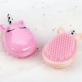thumbnail image 2 of white Cute Girl Heart New Cartoon Unicorn Portable Mini Folding Massage Comb Airbag Massage Anti-static Rainbow Comb, 2 of 5