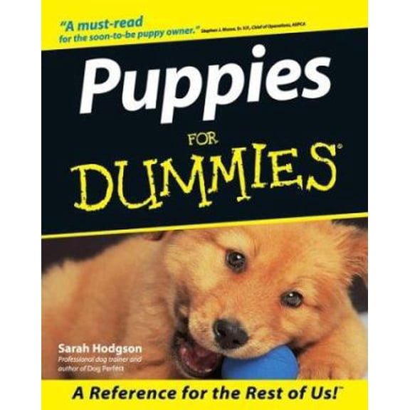 Pre-Owned Puppies for Dummies (Paperback) 0764552554 9780764552557