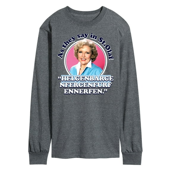 Golden Girls - As We Say In St Olaf - Men's Long Sleeve T-Shirt