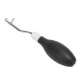 thumbnail image 1 of Latch Hook Tool Oval Shape Rubber Handle Rug Latch Hook Portable Carpet Crochet Needle for Fabric Crafts Knitting Hooking, 1 of 7