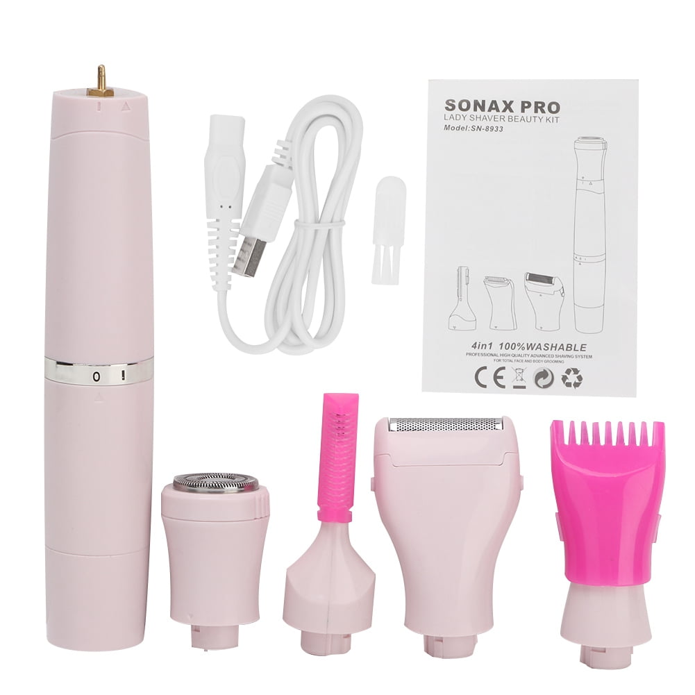Kritne 4-In-1 Electric Women Multiple Functional Body Hair Removal Shaver Device Machine, Body Hair Shaver, Hair Removal Machine