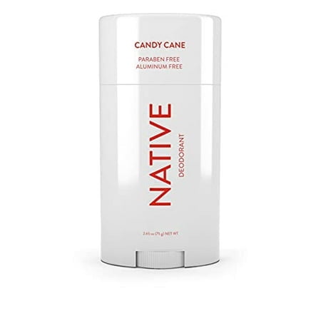 Native Deodorant - Paraben Free Aluminum Free - Candy Cane - Full Size 2.65 OZ 75 G (Candy Cane)