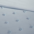 thumbnail image 4 of Home Essence Kay Tufted Cotton Blue 7 Piece Duvet Cover Set, King or California King, 4 of 14