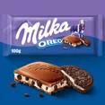 thumbnail image 3 of Milka Chocolat au Lait Alpin avec Crème Oreo, 100 g, 3 of 5