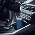 thumbnail image 5 of AGH 20oz Tumbler with Handle Stainless Steel Insulated Coffee Mug Travel Mug with Handle Double Wall Tumbler Cup with Spill Proof Lid and Straw and Straw Brusher, 1 Pack, Navy Blue, 5 of 6