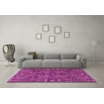 thumbnail image 3 of Ahgly Company Indoor Rectangle Persian Purple Traditional Area Rugs, 3' x 5', 3 of 4